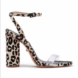 Schutz Elenita Calf Hair Heels
